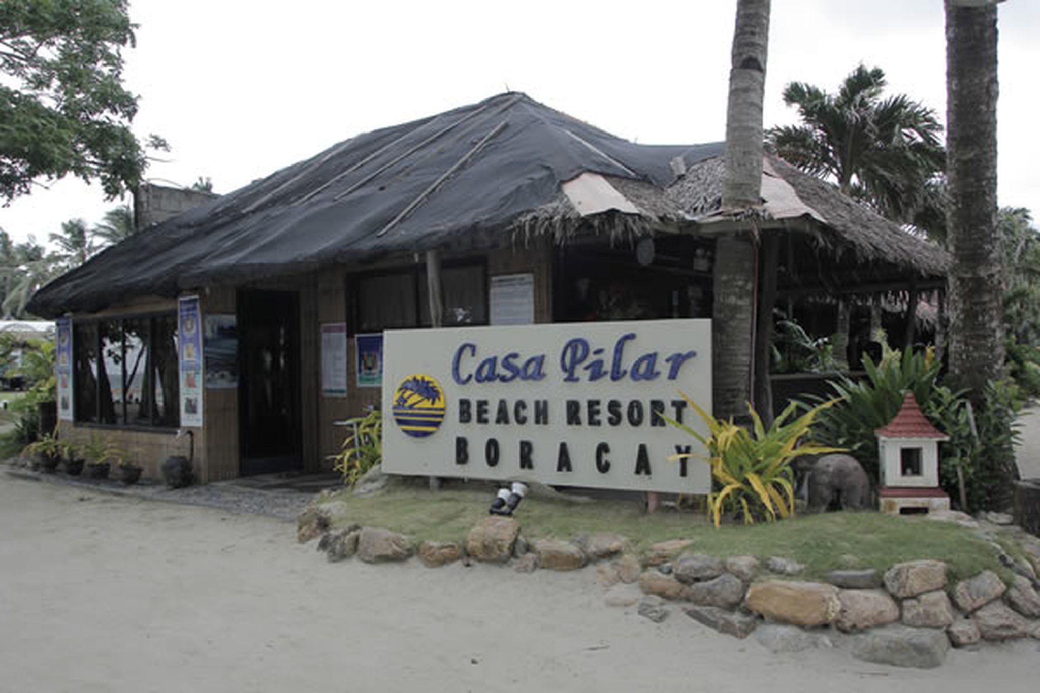 Casa Pilar Beach Resort Manoc-Manoc Ngoại thất bức ảnh