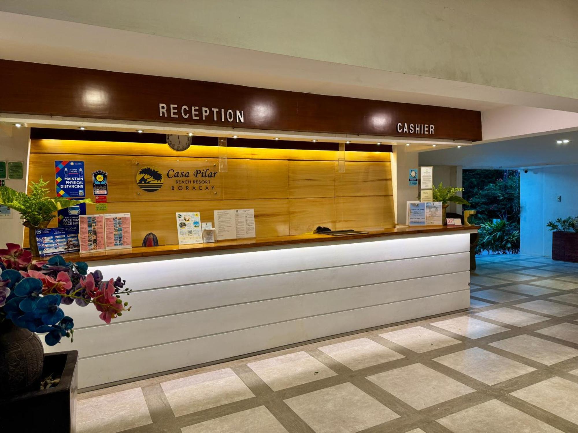 Casa Pilar Beach Resort Manoc-Manoc Ngoại thất bức ảnh