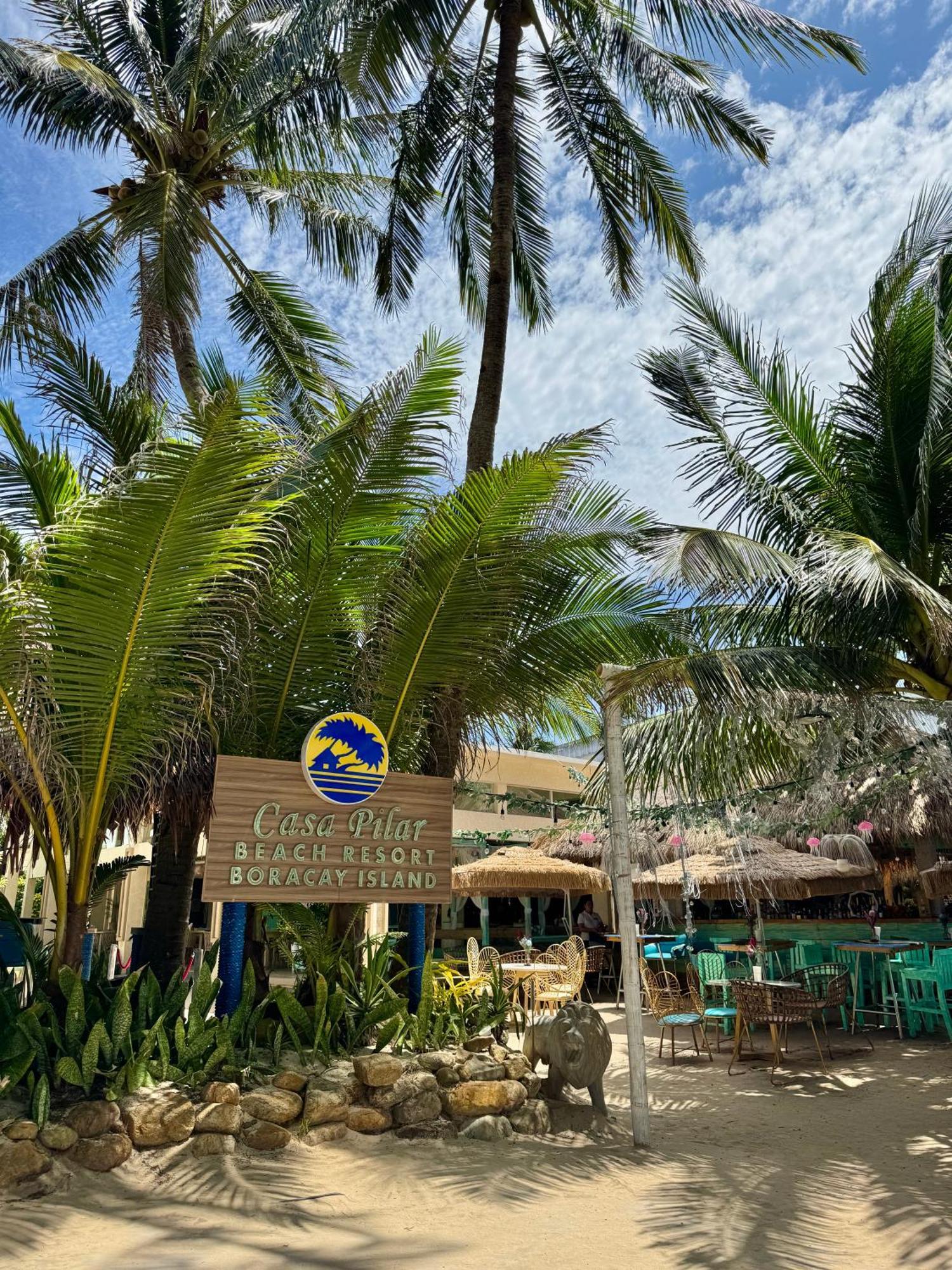 Casa Pilar Beach Resort Manoc-Manoc Ngoại thất bức ảnh